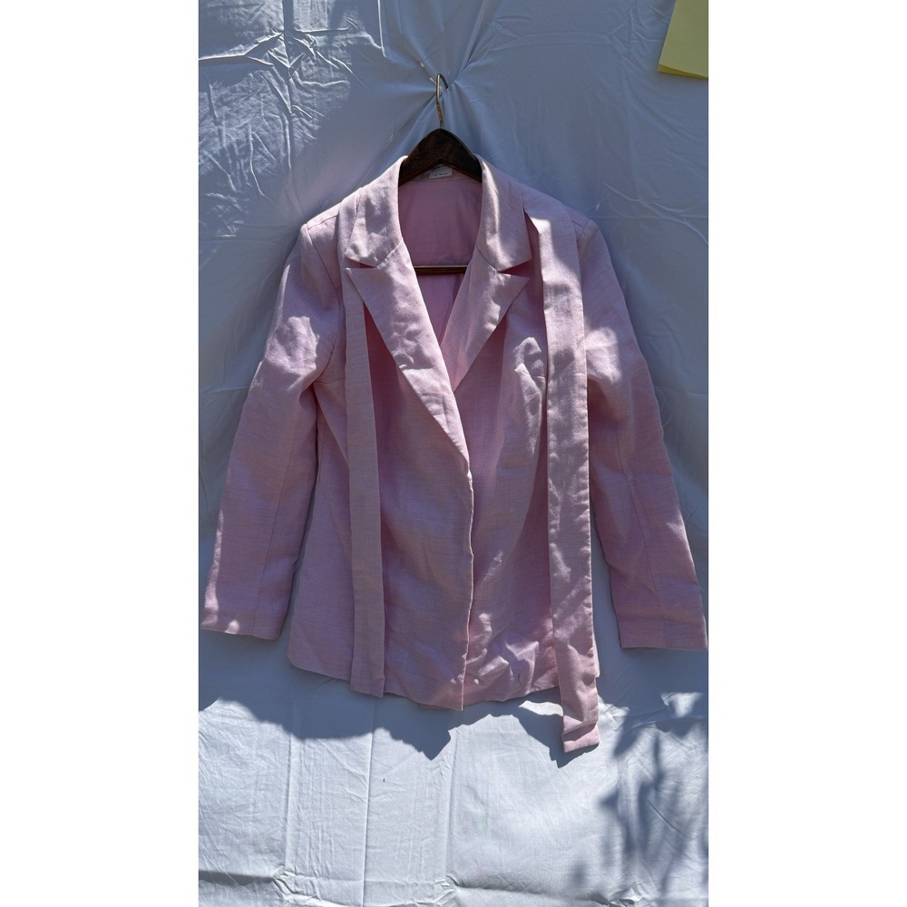 Lovers + Friends Pink Blazer Snap Closure Lined Women's XXS